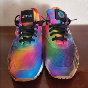 Travis Scott custom Nike’s.  Worn one time at Astroworld.  Size 9.5 men’s